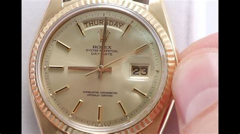 how to adjust day date rolex